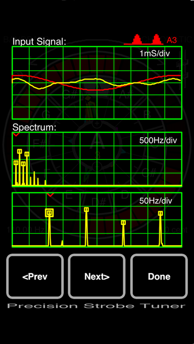 Precision Strobe Tuner Screenshot 4