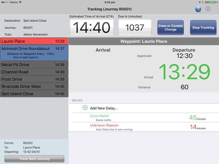 Geo Tracker for Rail screenshot-3