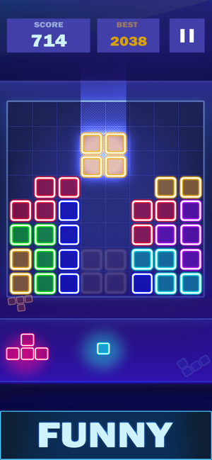 Glow Block Puzzle Legend(圖3)-速報App