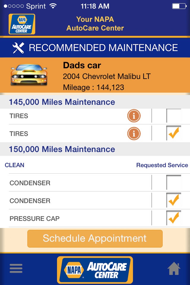 NAPA AutoCare screenshot 4