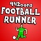 Dribble, shoot, jump and tackle your way to football glory with the 442oons Football Runner