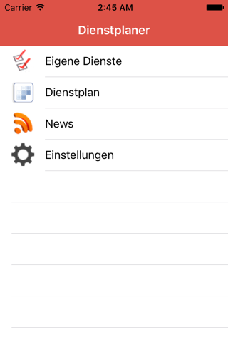 Dienstplaner screenshot 2