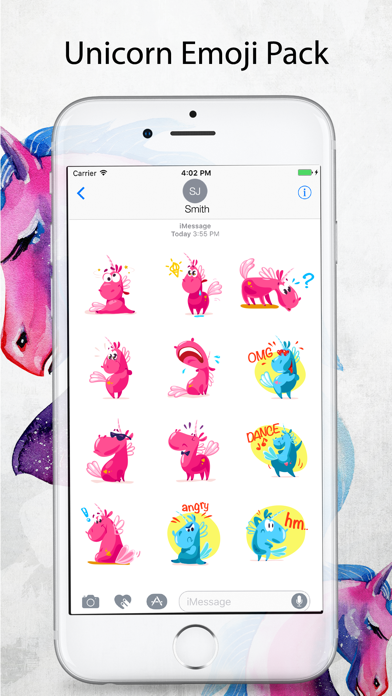 How to cancel & delete Unicorn Stickers Pack - Emoji from iphone & ipad 4