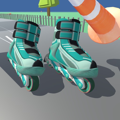 Roller Skating! 3d Skate Race icon