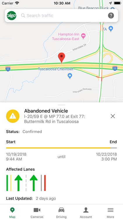 ALGO Traffic (by ALDOT & ALEA) screenshot-3