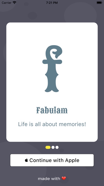 Fabulam - Personal Diary