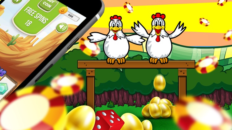 Gallina Slots: Kasino spel