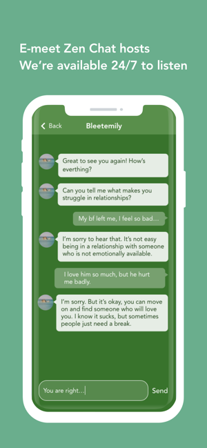 Zen Chat: Emotional Support(圖2)-速報App