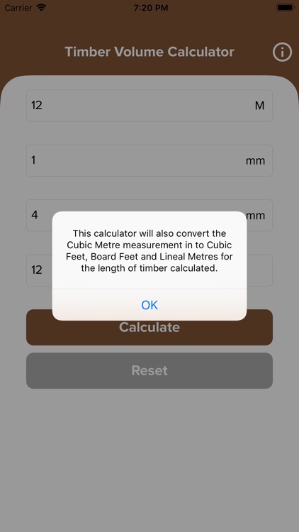 Timber Measurement Calculator screenshot-3