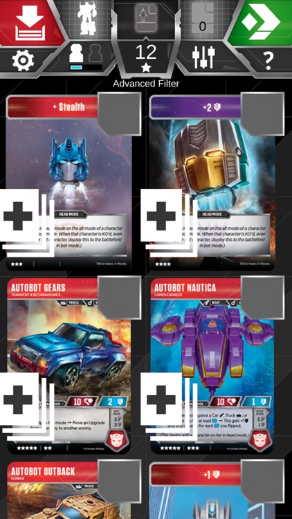 Transformers TCG Companion App