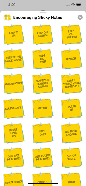 Encouraging Sticky Notes(圖4)-速報App