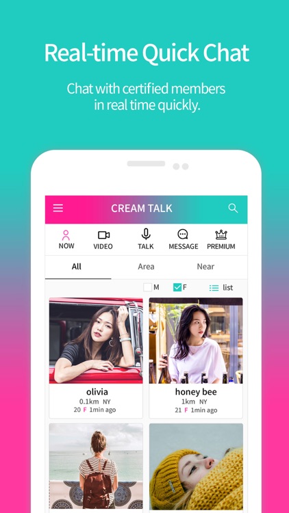 CreamTalk-meet with new people