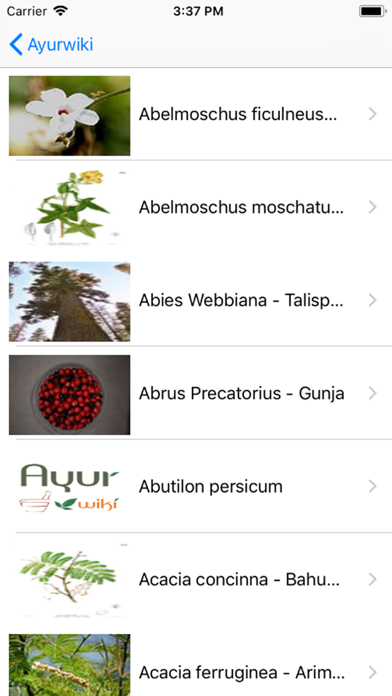 Ayurwiki screenshot 2