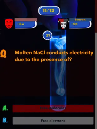 Captura de Pantalla 2 Chemistry Test Quiz iphone