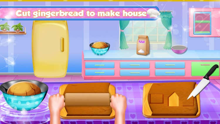 Cook Gingerbread Cream House screenshot-4