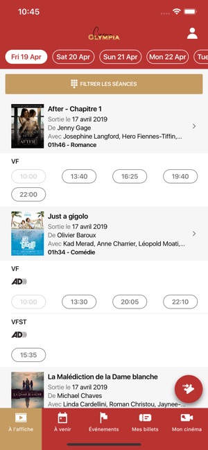 Ciné Olympia(圖2)-速報App