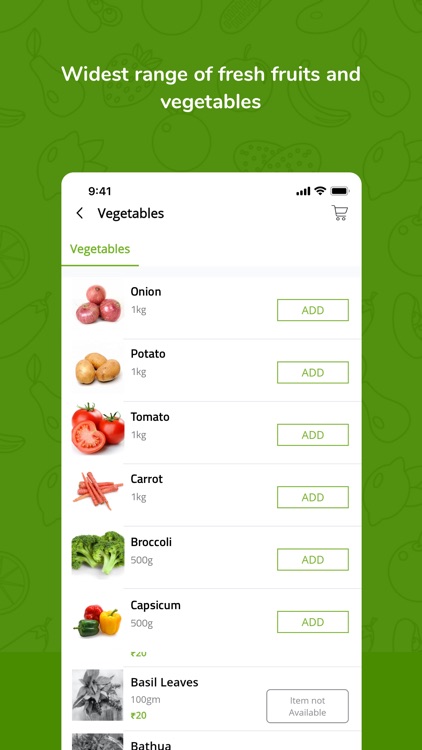 Vegifroo - Delhi's Grocery App