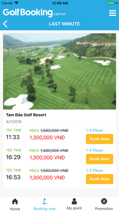 Vietnam Golfbooking screenshot 2