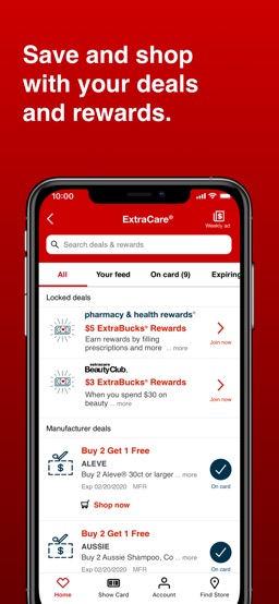 CVS Pharmacy app screenshot