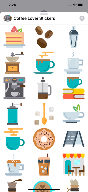 Coffee Lover Stickers(圖2)-速報App