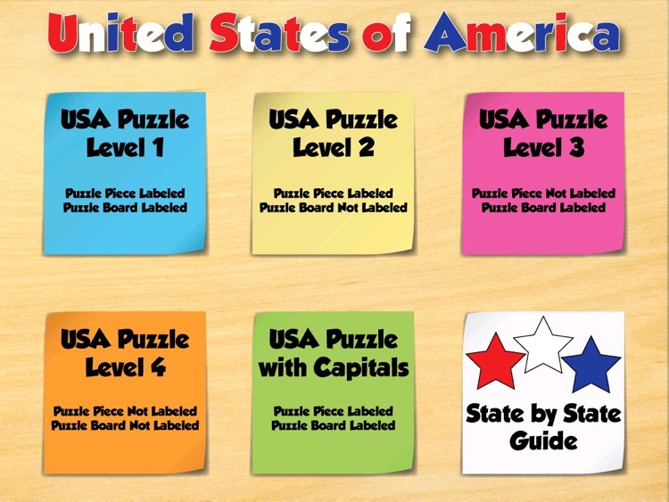 United States Puzzle and Guide