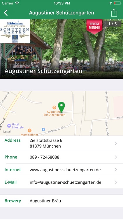 Beergarden in Munich & Bavaria screenshot-3