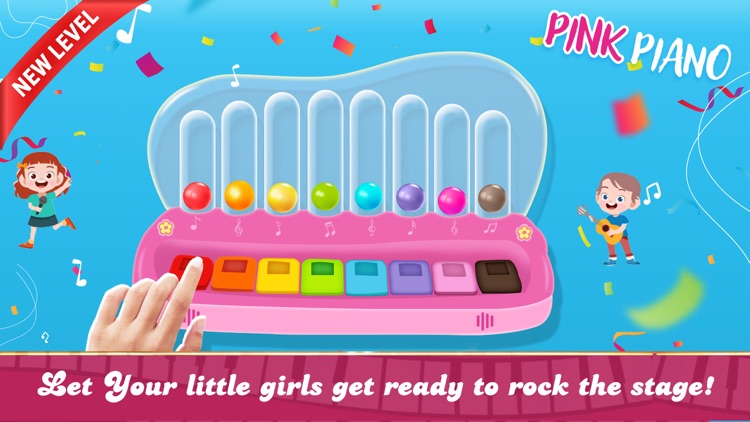 Girly Pink Piano Simulator