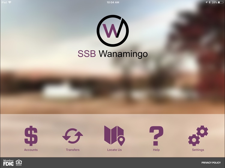 SSB Wanamingo for iPad