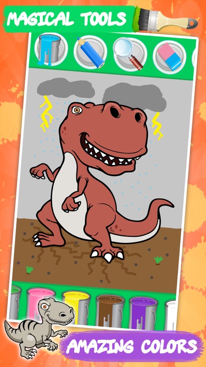 Best coloring book : Dinosaurs