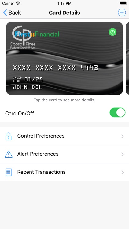 Coosa Pines Card Command
