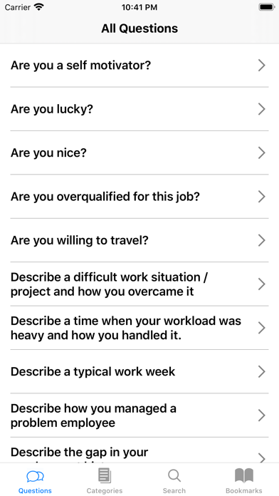 How to cancel & delete Job Interview Questions And Answers from iphone & ipad 1