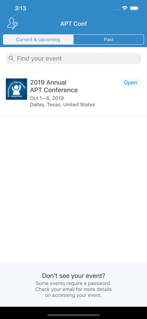 APT Annual Conference(圖2)-速報App