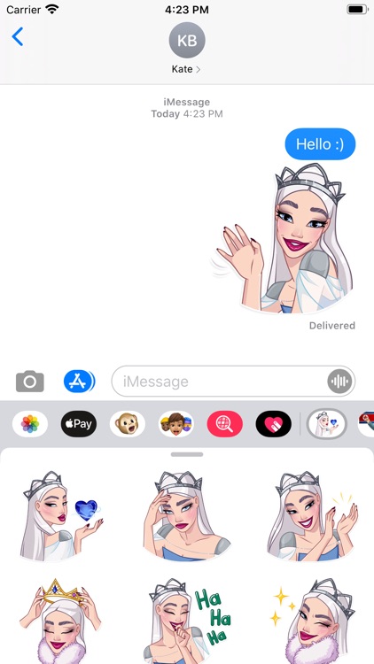 The Snow Queen Stickers