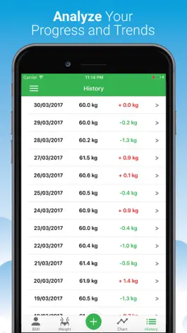 Game screenshot BMI Calculator- Weight Tracker hack