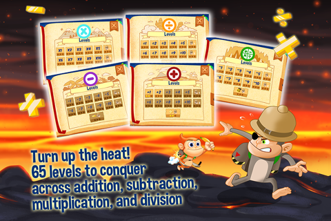 Monkey Math - Jetpack for Kids - náhled