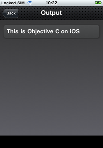 Objective C - náhled