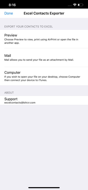 ExcelContacts Backup Contacts(圖3)-速報App