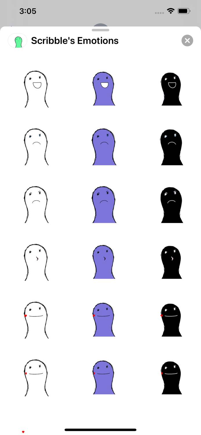 Scribbles Emotions