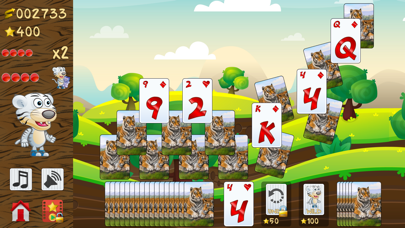 Tiger Solitaire, fun card game screenshot 3