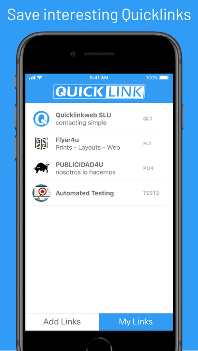 Quicklink App screenshot 4