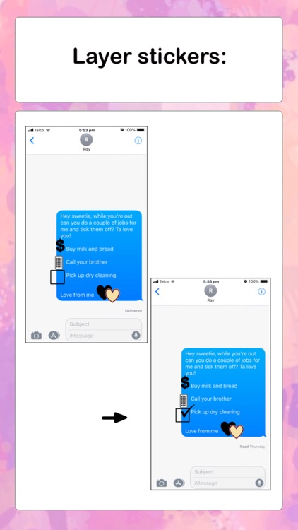 Bullet list Stickers screenshot-4