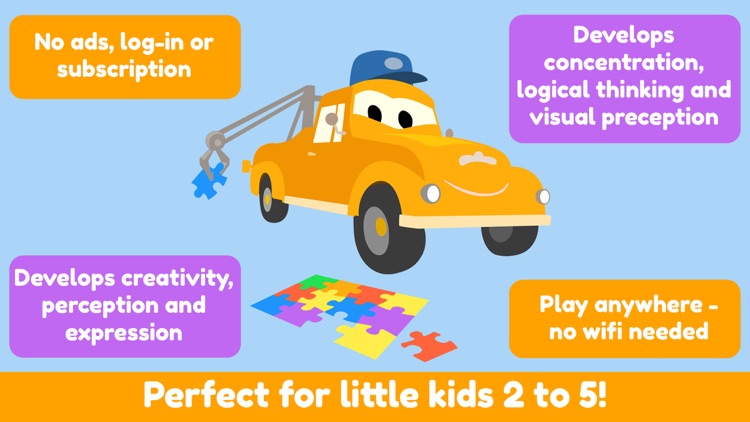 Car City - Preschool Puzzles screenshot-6