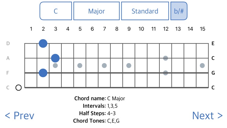 Chordfinder for Bouzouki screenshot-3