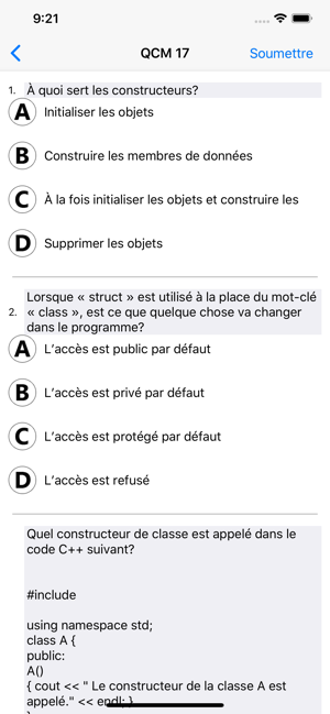 QCM C++ Entrainement(圖3)-速報App