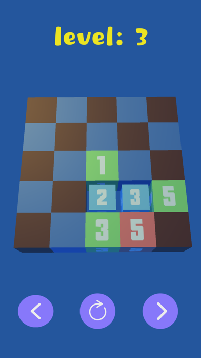 screenshot of Digital sum puzzle 3D 4