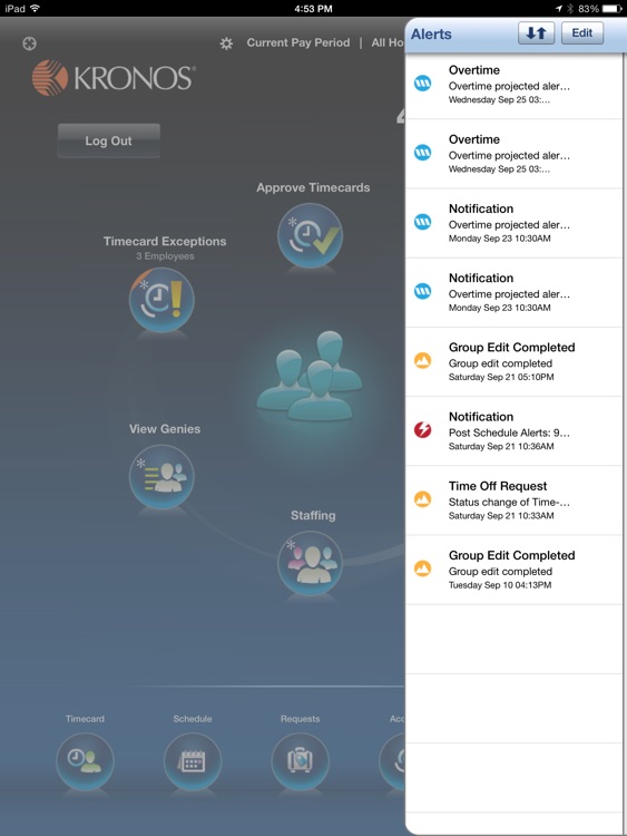 Kronos Tablet™ screenshot-3