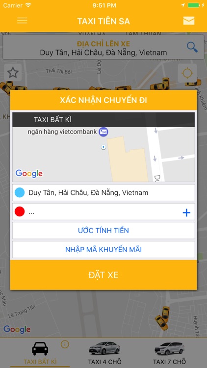 Taxi Tien Sa