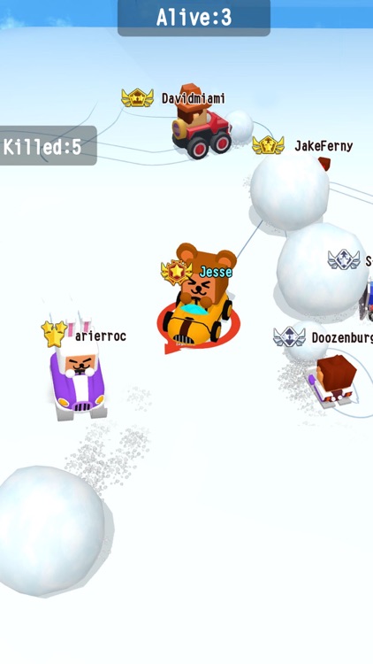 SnowBumper.io - go kart frenzy screenshot-4