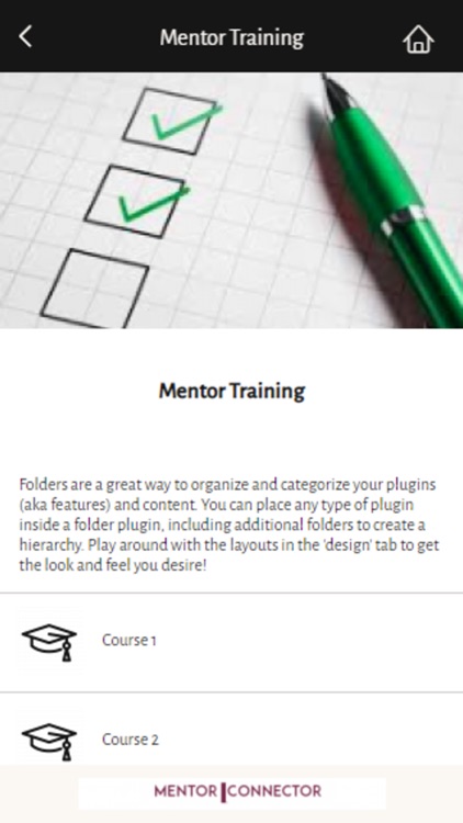 MENTOR CONNECTOR