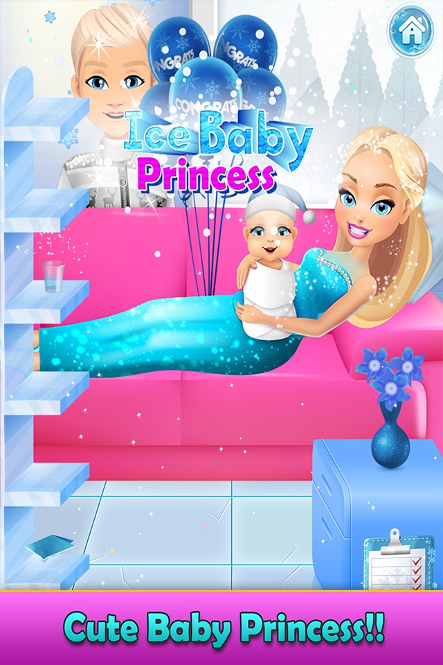 Ice Queen Mommy Baby Princess screenshot 2